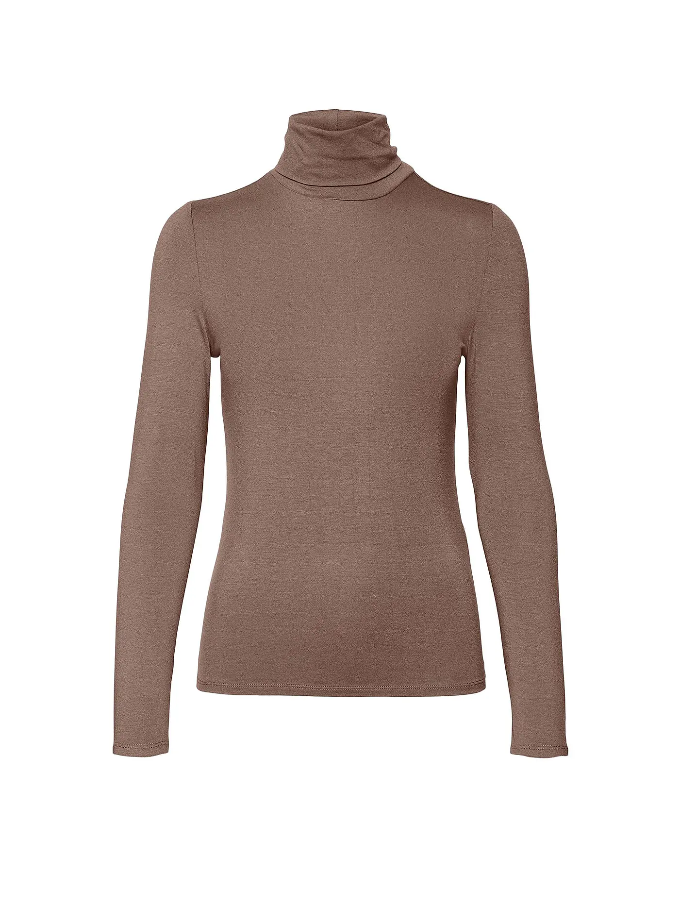 VERO MODA | Rollkragenpullover VMALBERTE | braun